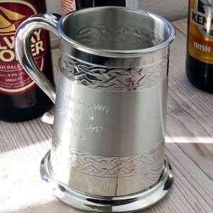 Personalised Wedding Tankard Ideal For Groom, Best Man & Ushers
