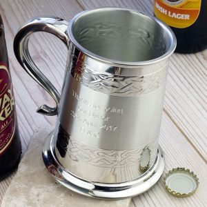 Personalised Wedding Tankard Ideal For Groom, Best Man & Ushers