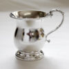 Personalised Sterling Silver Christening Cup